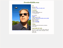 Tablet Screenshot of prentissriddle.com